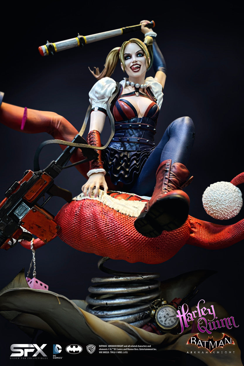 arkham city harley quinn statue