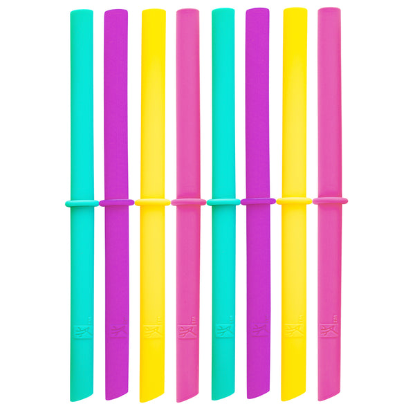 Bubba Reusable Silicone Big Straws, Pack of 5 