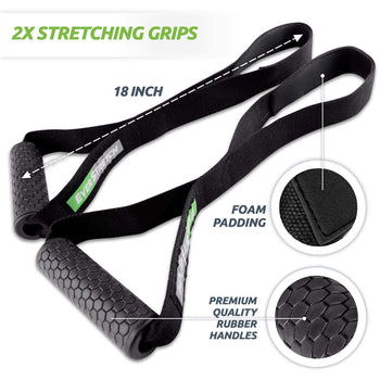 Strauss Yoga Strap & Stretching Belt  Ideal for Yoga, Pilates –  StraussSport
