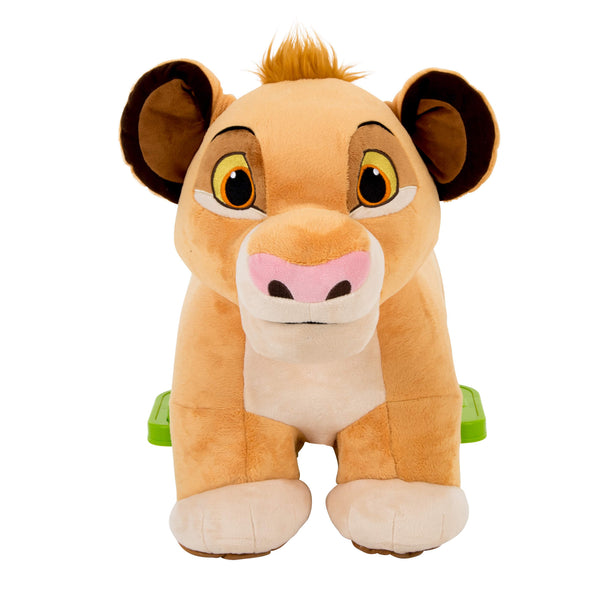 lion king 6v plush ride on