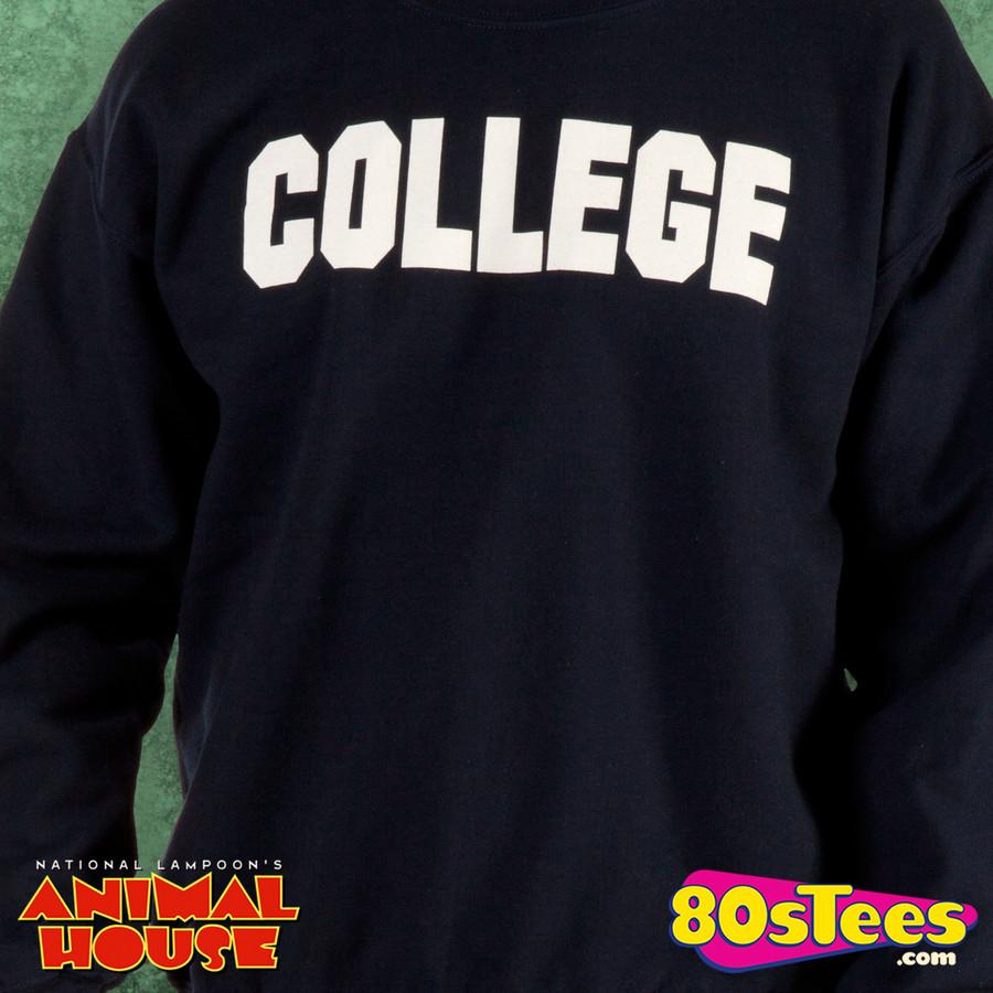 college crewneck animal house