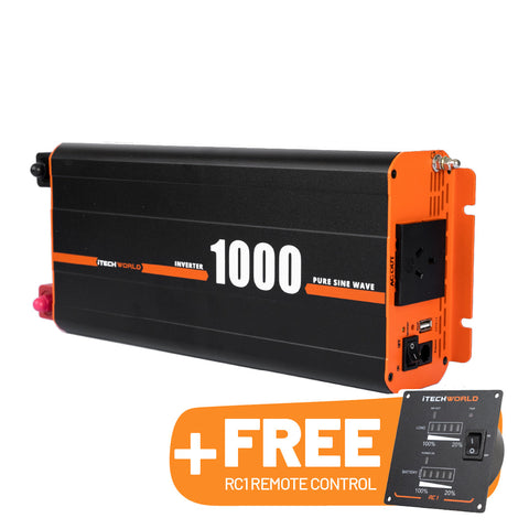 1000W Inverter + FREE RC1 Intelligent On/Off Remote Control Product Image