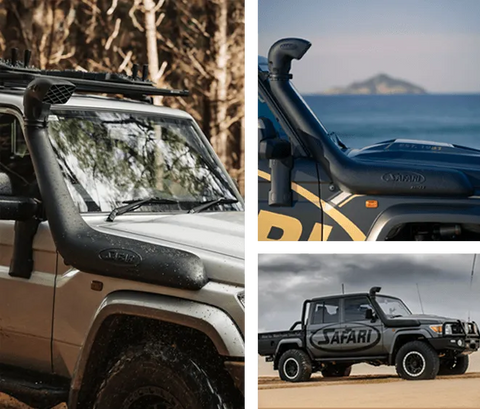 Toyota Landcruiser 70 Series (2007-2023) Safari ARMAX Snorkel - SS79HPV Product Image