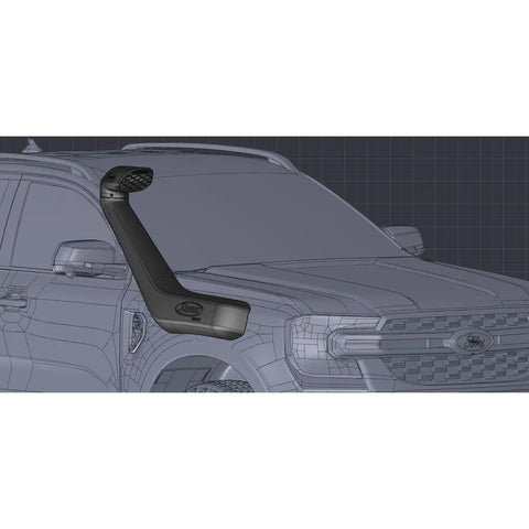 Ford Ranger (2022+) RA NEXT GEN Turbo Diesel ARMAX Safari Snorkel - SS987HPD Product Image