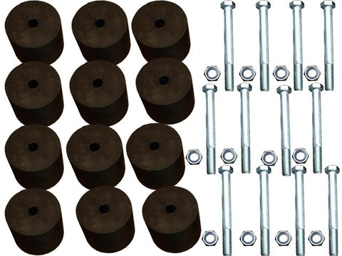 Holden Rodeo (03/2003-12/2008) Superior Engineering Body Lift Kit 2 Inch (50mm) Lift Suitable For Holden Rodeo RA/Colorado RC/Isuzu D-max Extra Cab (Petrol Auto Tray Back) with Tray Lift (Kit) - BLKRODRAXCPATB Product Image