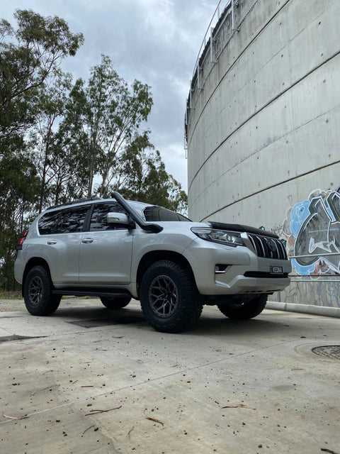 Toyota Prado (2010-2022) 150 Series Diesel 4" Stainless Steel Snorkel Meredith Metal Works Product Image