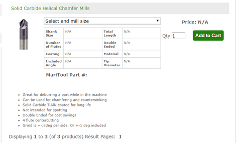 Maritool Chamfer Mill