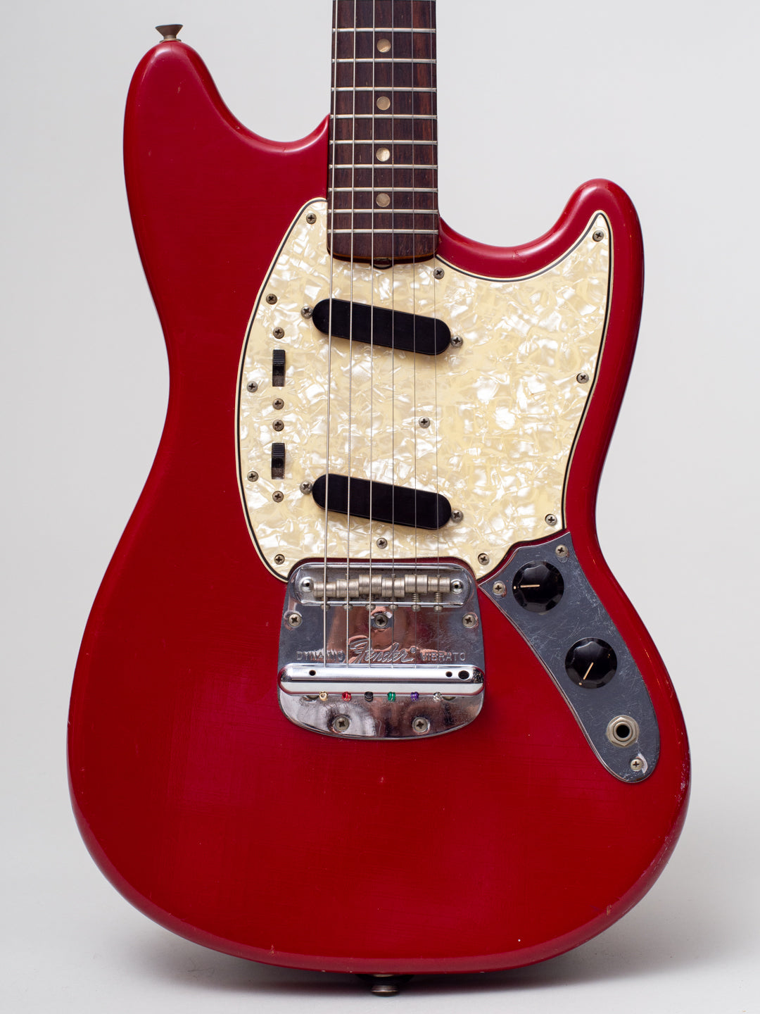 fender mustang candy apple red