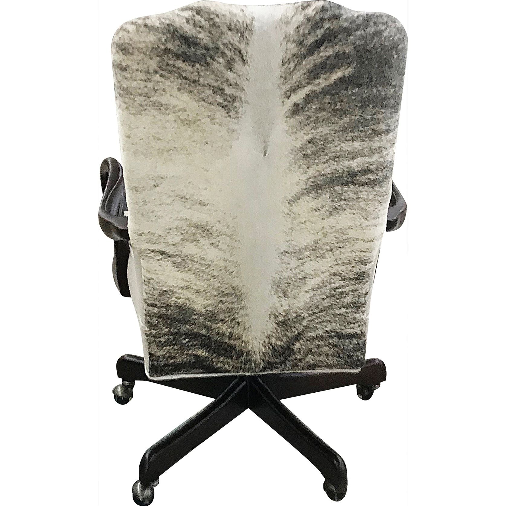 Avalanche Mountain Modern Cowhide Office Chair Great Blue Heron Furniture