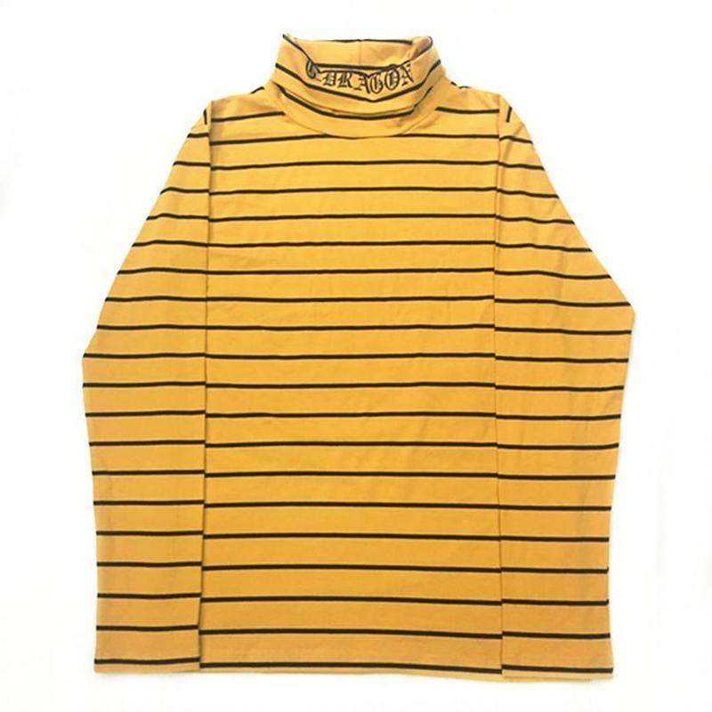 Golden G Dragon Turtleneck Kawaii Nation