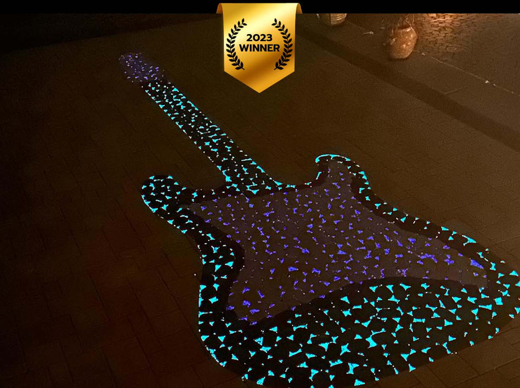 Glowing Guitar