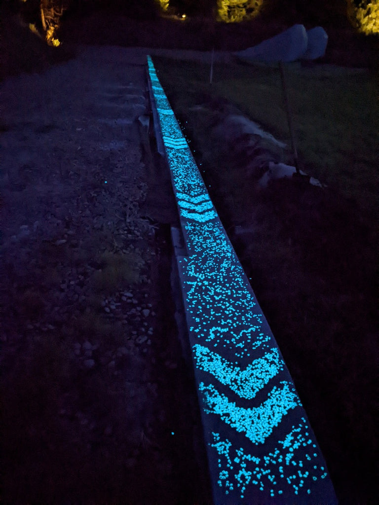 Glowing Boat Launch Markers