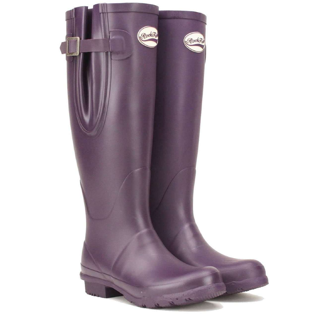 purple wellies size 4