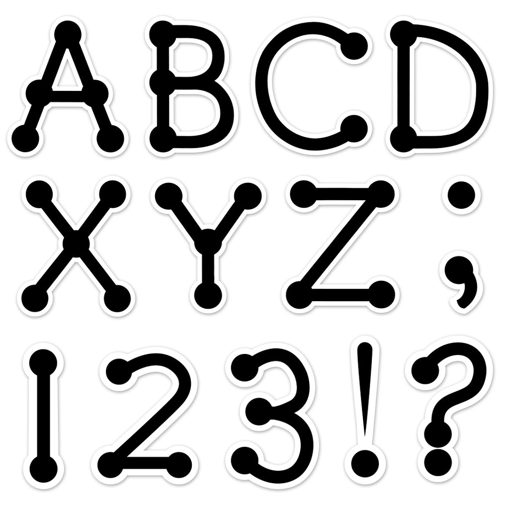 Download Black Dot To Dot 4 Uppercase Letters Creative Teaching Press