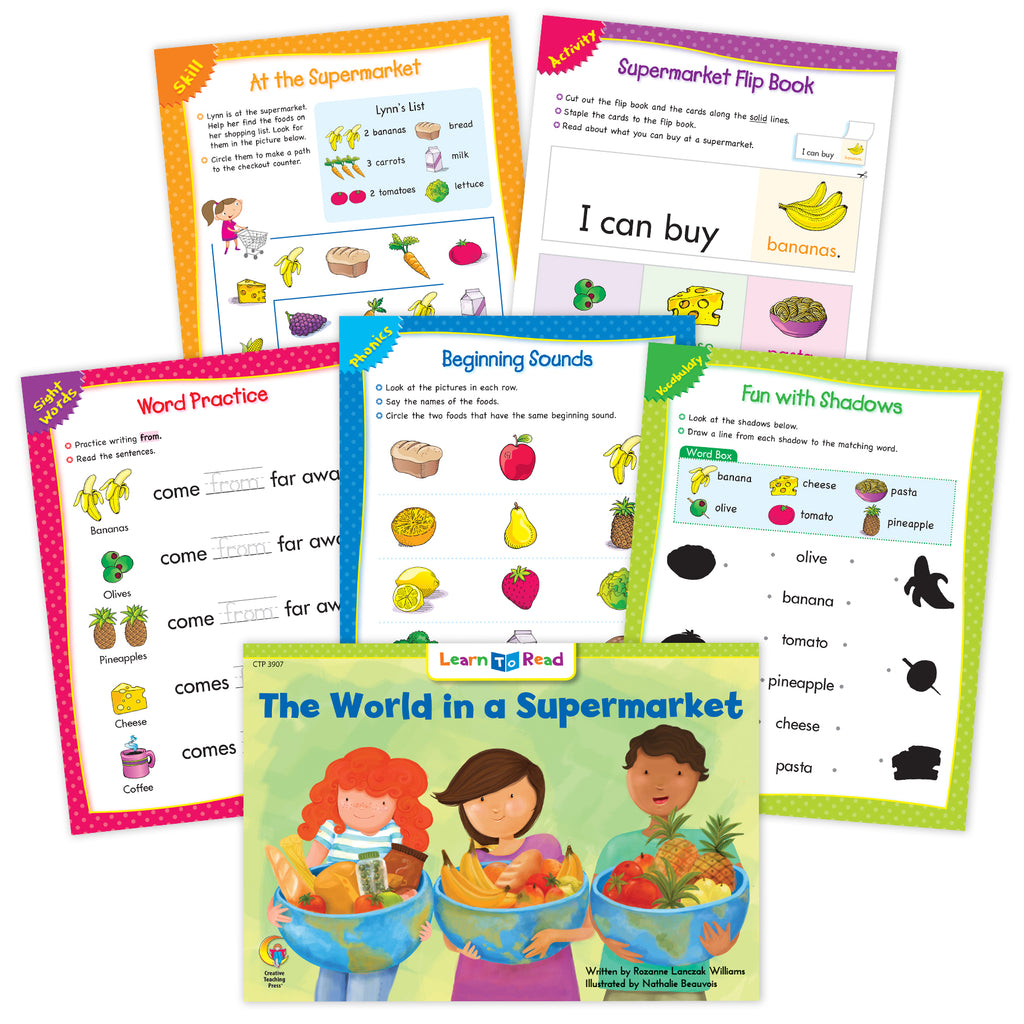 the world in a supermarket ebook worksheets creative teaching press