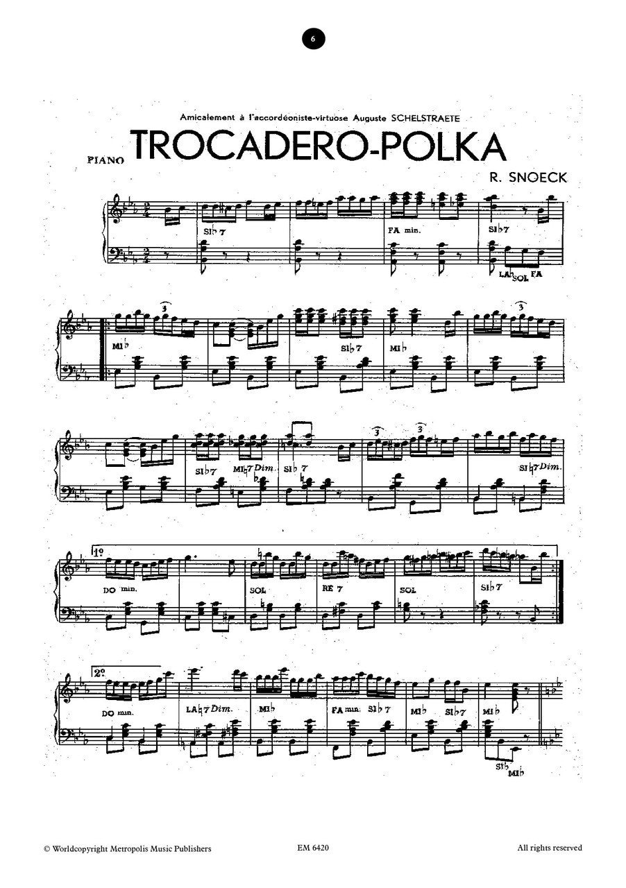 Akkordeon Polkas Vol 1 Acc6420em United Music And Media 2549