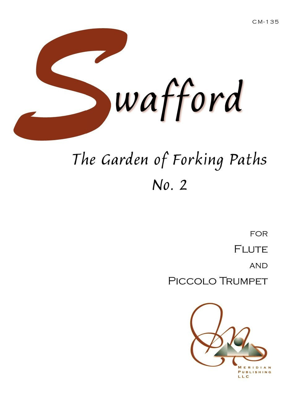 Sheet Music Flute 1 Or 2 Winds Swafford J Garden Of