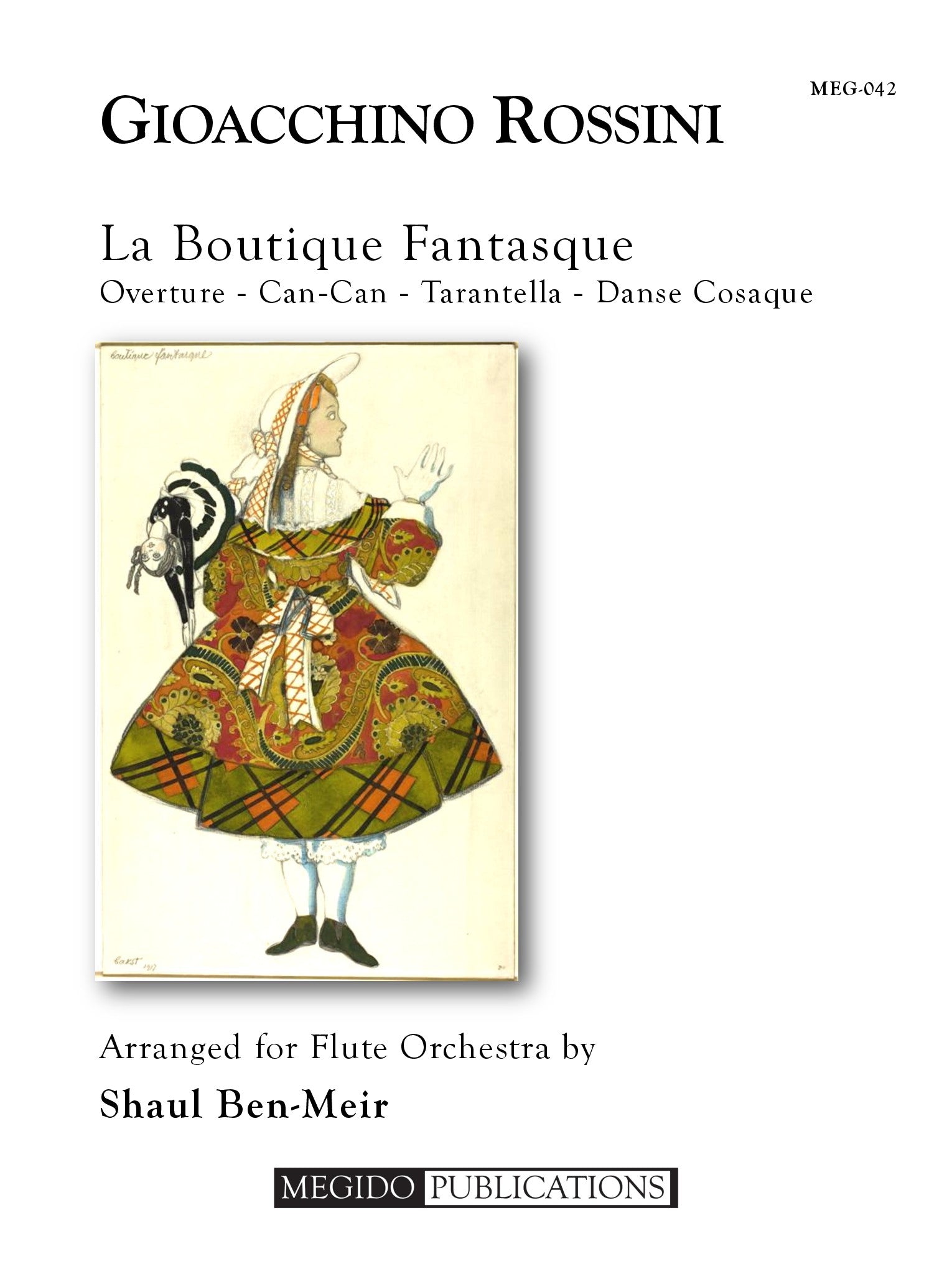 風変わりな店（ジョアキーノ・ロッシーニ）（フルート十一重奏）【La Boutique Fantasque】