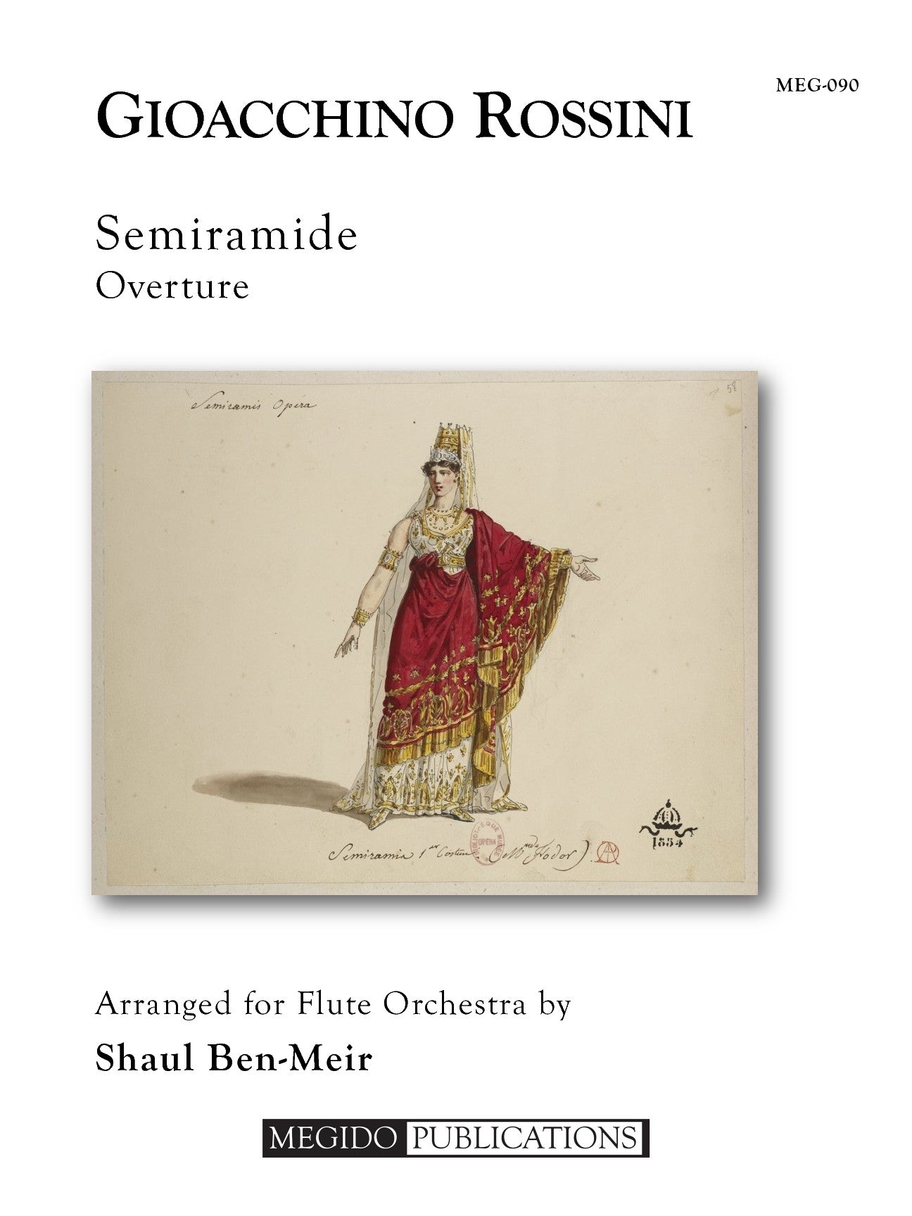セミラーミデ序曲（ジョアキーノ・ロッシーニ）（フルート十一重奏）【Semiramide Overture】