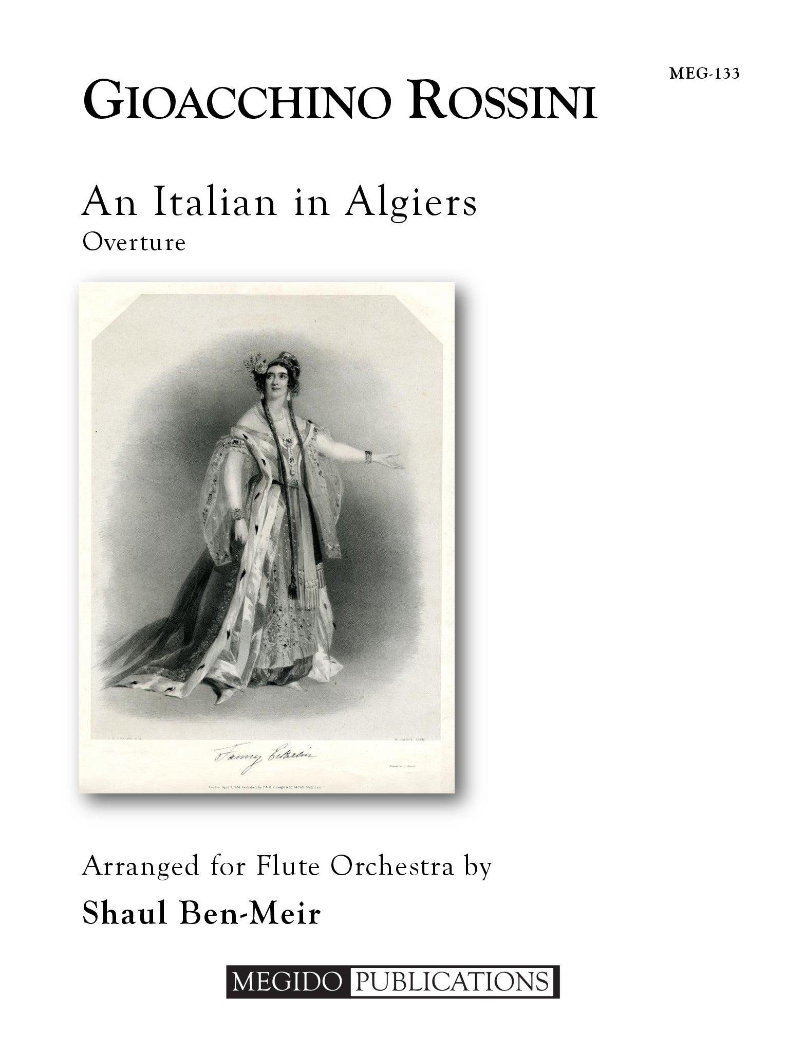 「アルジェのイタリア人」序曲（ジョアキーノ・ロッシーニ）（フルート十一重奏）【Overture to An Italian in Algiers】