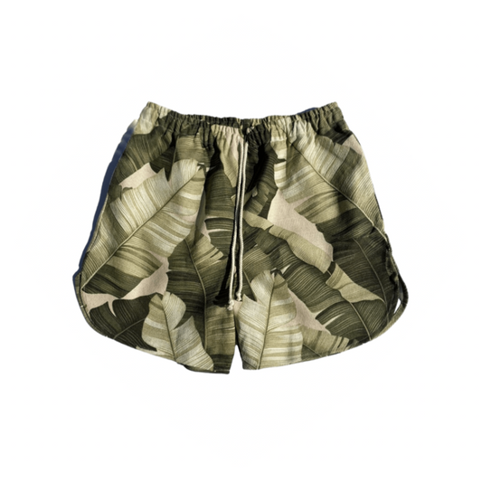 Kilikopela ‘OG’ Shorts | Black Banana Leaf