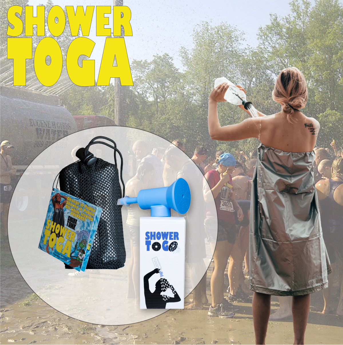 SHOWER TOGA & SHOWER TO-GO BUNDLE PACK