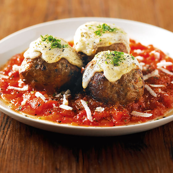 tomato sauce cheese meatball recipe