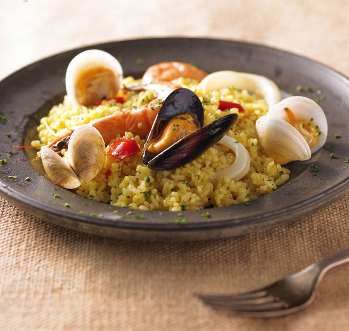 seafood paella recipe