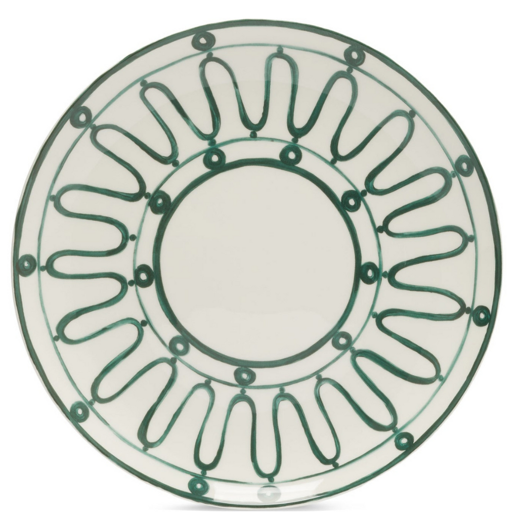 Themis Z Kyma porcelain dinner plate