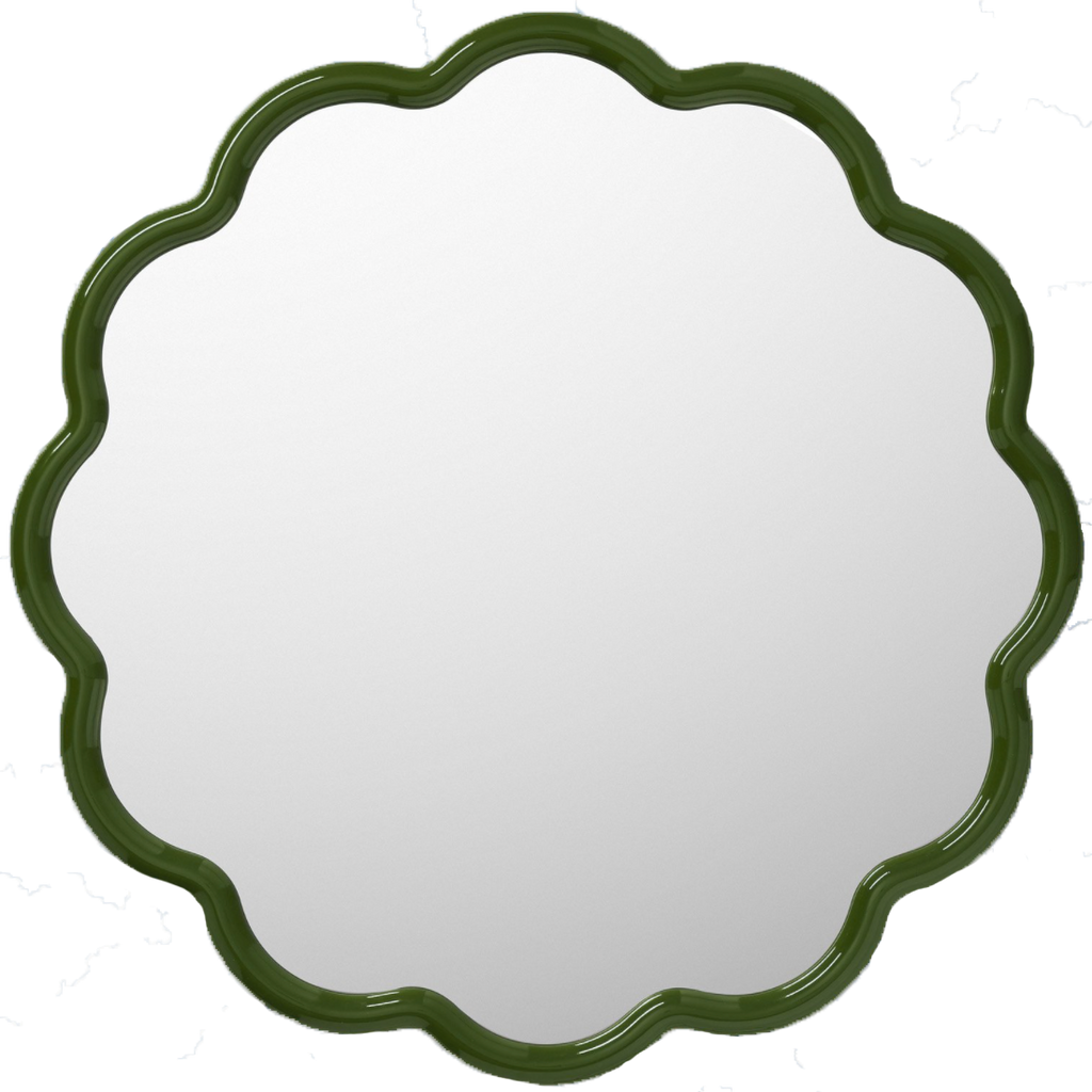Balineum Flora Scalloped Wall Mirror