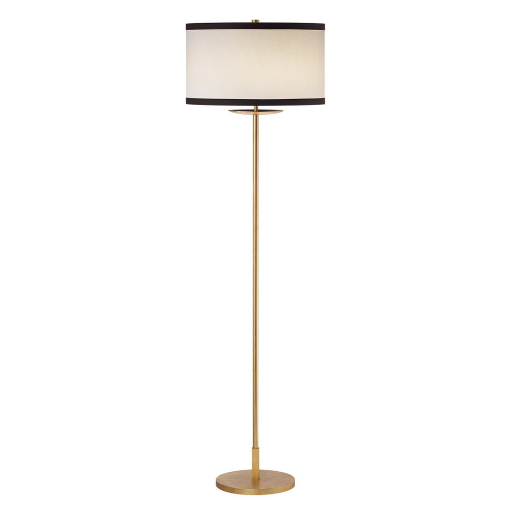 KATE SPADE NEW YORK WALKER MEDIUM FLOOR LAMP IN GILD