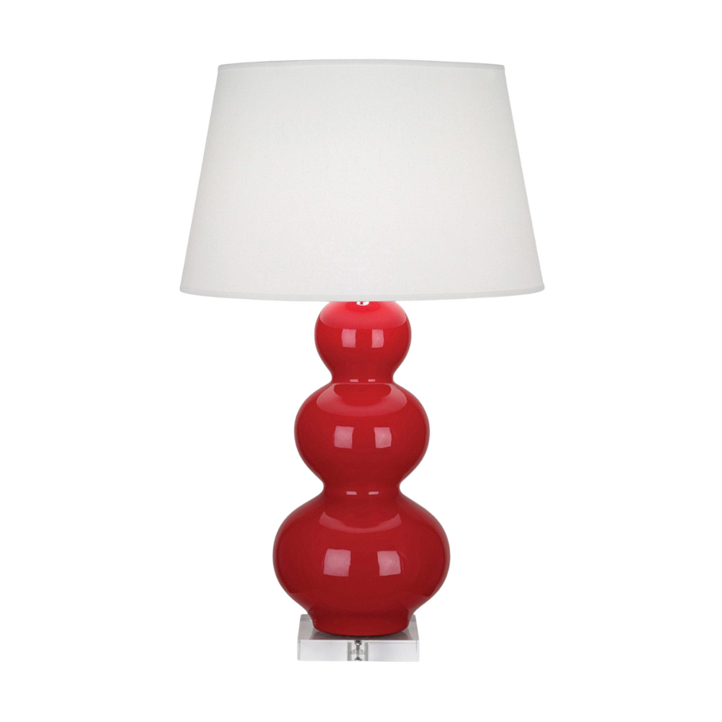 Red gourd lamp