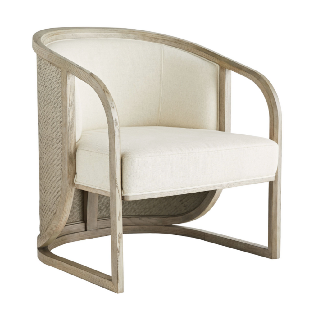 Deco inspired lounge chair