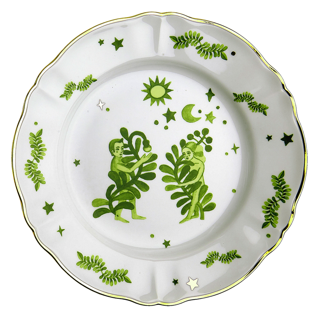 FUNKY TABLE DINNER PLATE – WOMAN AND MAN
