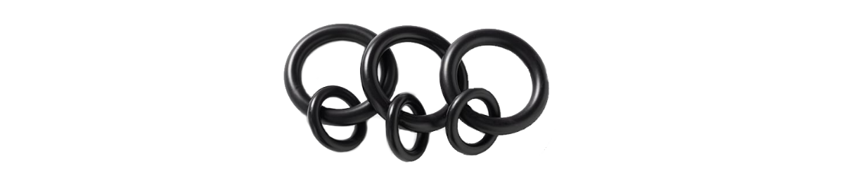 black double rings for curtain panels