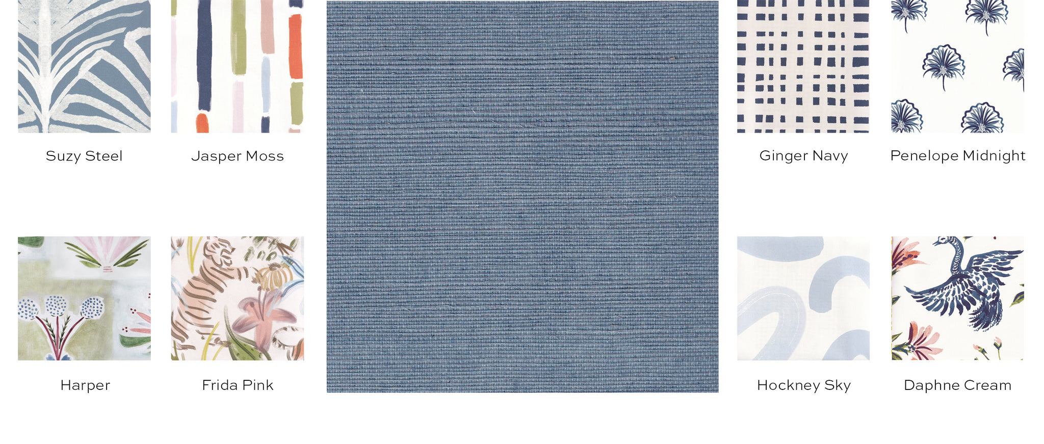 gray blue colored grasscloth wallpaper