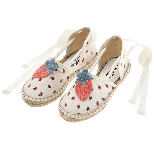 tocoto vintage strawberry espadrilles