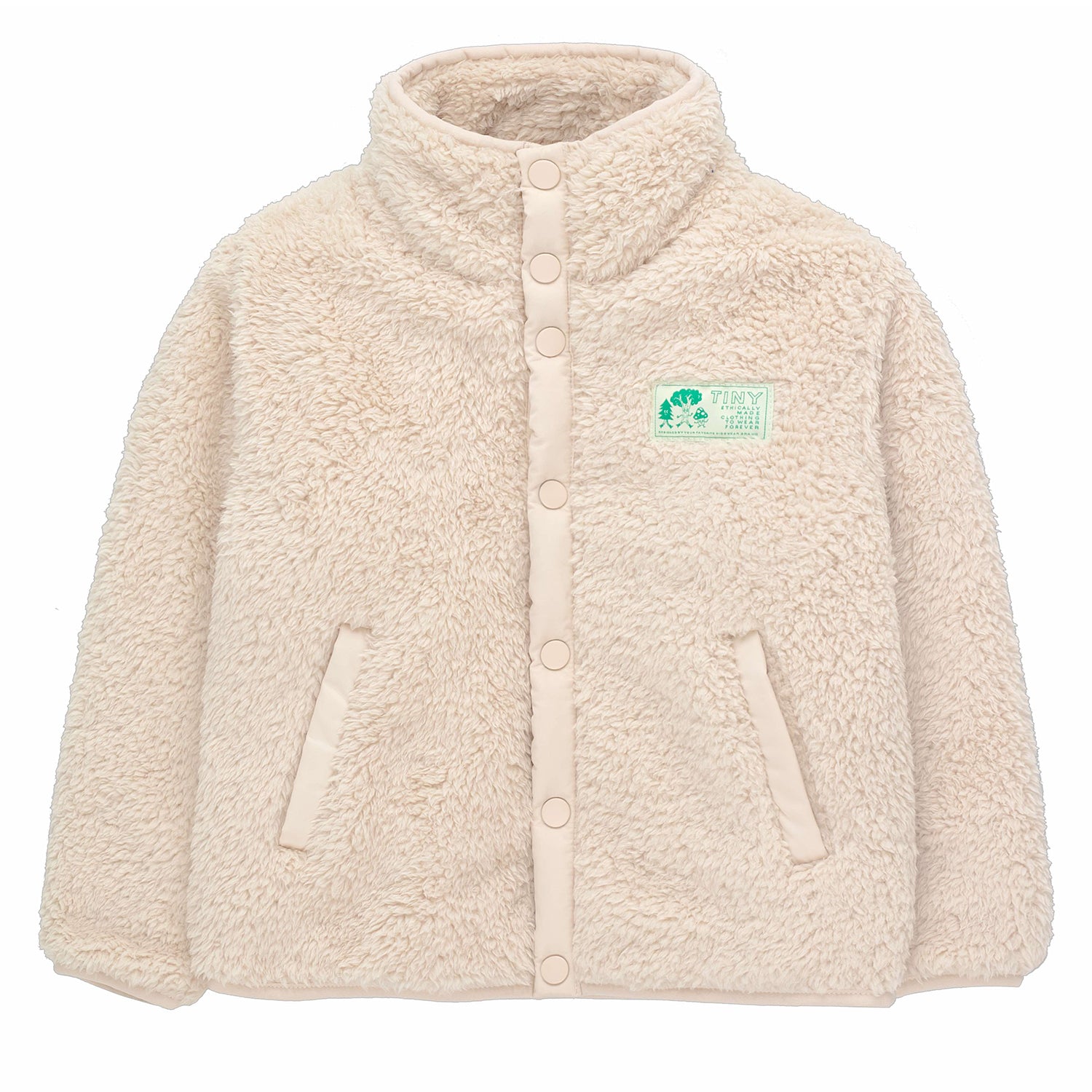 tiny cottons polar sherpa jacket