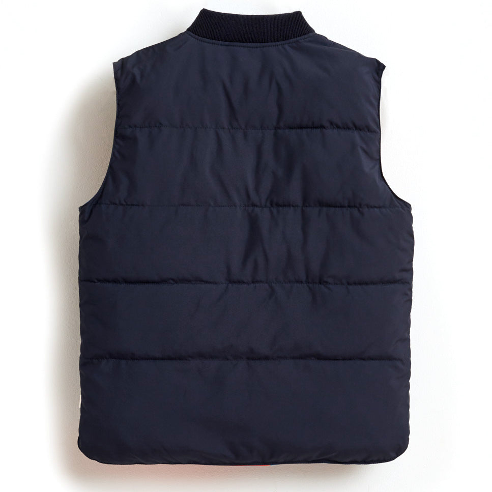 bellerose hadio reversible puffer vest