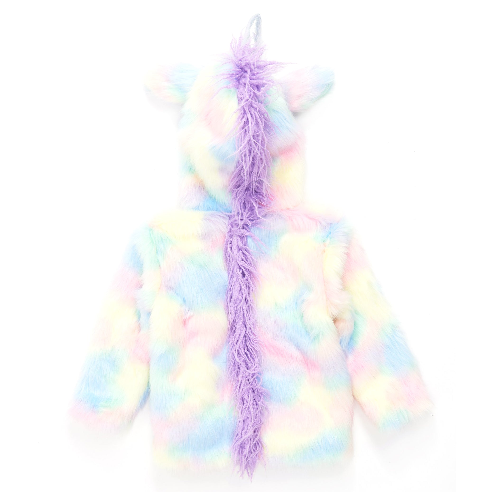 siaomimi play unicorn fur coat