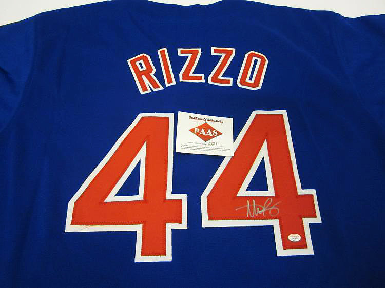 chicago cubs rizzo jersey