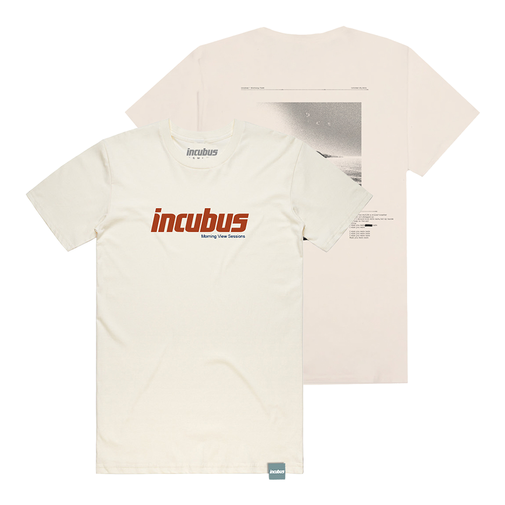 MV Lyrics Natural Tee - Incubus Store product image