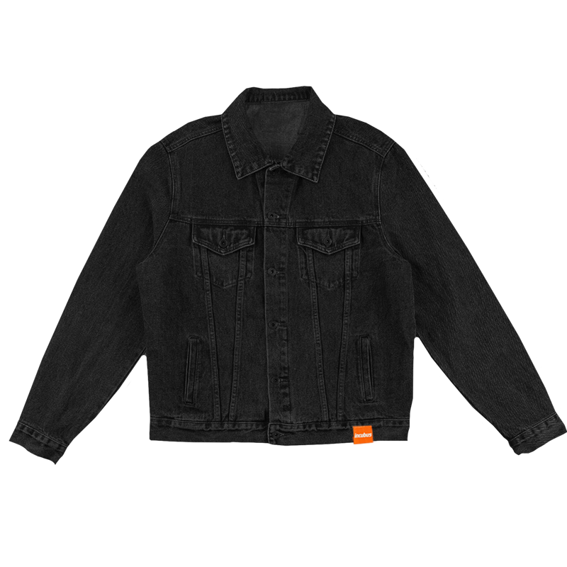 black jean jacket cheap