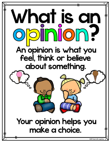Teaching Opinion Writing in the Primary Grades – Hameray Publishing