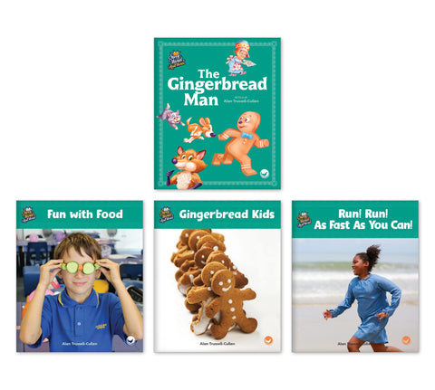 The Gingerbread Man Theme Set, Real World Story World Series, Hameray Publishing