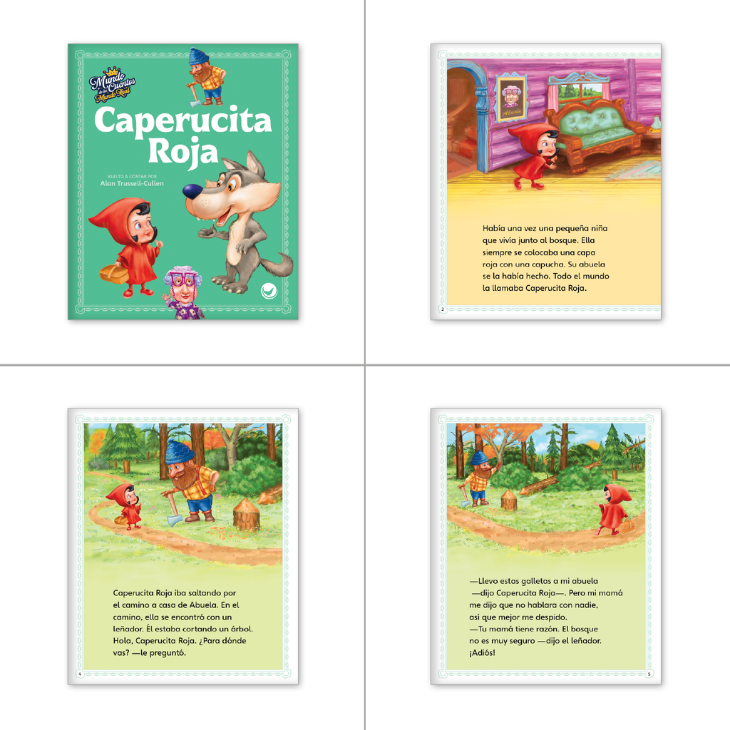 Caperucita Roja Theme Set - Mundo de los Cuentos Mundo Real - Hameray  Publishing