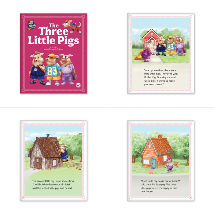 three little pigs story houses