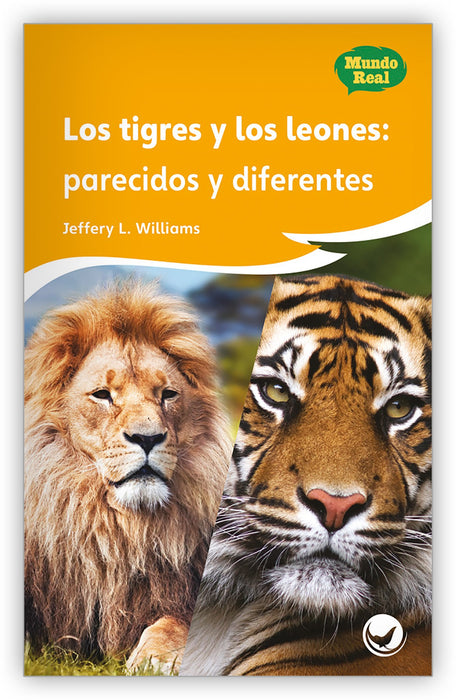 Los tigres y los leones: parecidos y diferentes - Fábulas y el Mundo Real -  Hameray Publishing