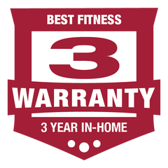 Best Fitness 3-Year Warranty