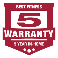 Best Fitness Premier 5-Year Warranty